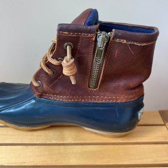 Sperry Rain Boot Duck Boot 6 - Picture 3 of 5